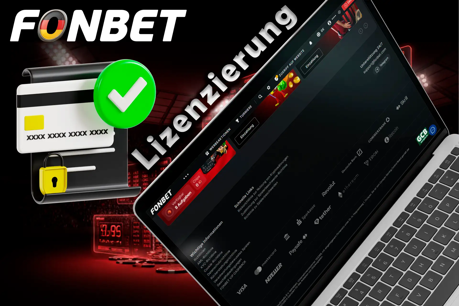 Die Plattform ist legal und sicher.